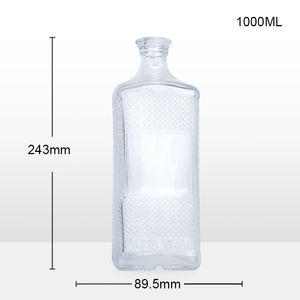 Autorización <span class=keywords><strong>de</strong></span> marca Top Rated Gin Painting Regular 200ml Botella <span class=keywords><strong>de</strong></span> vidrio blanco - Product Image 2