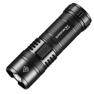 Lampe de poche Led rechargeable Superfire Y5-N, 720lm, 5400mah, portée de 600m, avec filtres rouge, jaune et bleu, double lumière, projecteur d'extérieur - Product Image 5
