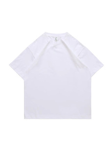 <span class=keywords><strong>Gelan</strong></span> Vente en gros T-shirt unisexe de haute qualité 240g 100% coton T-shirt personnalisé Impression T-shirt blanc T-shirt de sport à manches courtes - Product Image 5