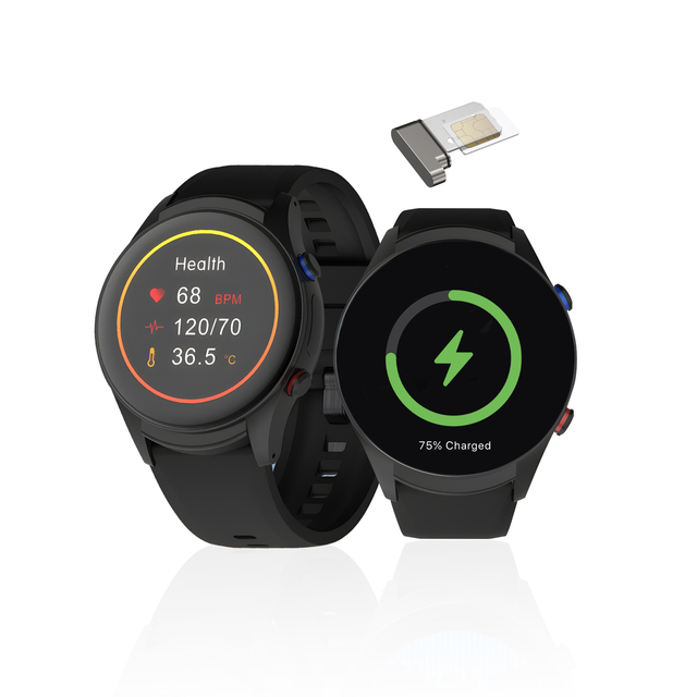 2025 Elder Care Smartwatch VL08P 4G GPS ECG Heart Rate Monitor SOS Calling Activity Tracker Health Watch