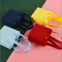 Boîte à rangement de bijoux, tiroir en papier Kraft rigide avec poignée ruban, pour bagues, boucles d'oreilles et colliers, sac à main, cadeau, unités