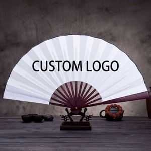 Éventail pliant en bois fait main, personnalisé avec impression promotionnelle, comme souvenir - Product Image 3
