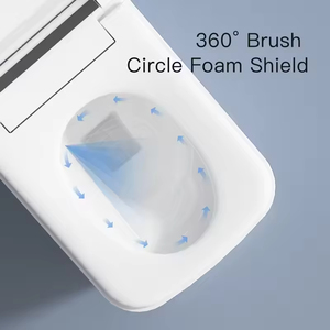 Bán buôn hiện đại thông minh gốm WC phòng tắm thiết bị vệ sinh điện CHẬU VỆ SINH tự động tuôn ra tầng gắn thông minh nhà vệ sinh - Product Image 6