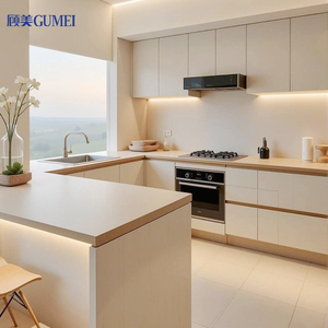 Весь дом на заказ дизайн отеля вилла план интегрированная установка кухонный шкаф дизайн гостиной спальни - Product Image 1