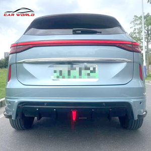 Kit de carrocería híbrido HAVAL H6 Ultra 2021-2023 Car World, piezas de parachoques ABS (labio delantero, labio trasero, difusor) gris/negro - Product Image 5