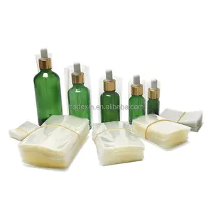 Rõ ràng PVC nhiệt thu nhỏ bọc niêm phong ban nhạc 200 cái/gói đục co tay áo cho 10ml Glass dropper độ ẩm bằng chứng thu nhỏ phim ảnh - Product Image 1