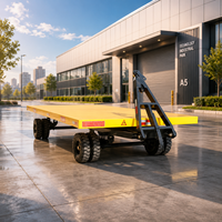 Nouvelle remorque surbaissée en acier tractable de Chine, capacité de charge 1500 kg, levage hydraulique, haute efficacité pour le transport