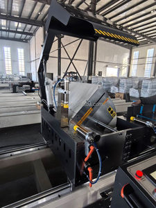Nuova Sega a Nastro Automatica 2024 per Taglio di Profili in Alluminio, Macchina CNC a Doppia Testa per Tagli a 90 e 45 Gradi - Product Image 6