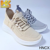 Chaussures décontractées à enfiler pour femmes, baskets respirantes en maille, chaussures à plateforme avec coussin d'air, chaussures de marche légères, vente en gros