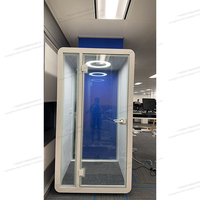 Cabine téléphonique acoustique pour bureau, cabine de bureau, pod de bureau partagé, pod d'appel privé pour bureaux ouverts et espaces de travail hybrides