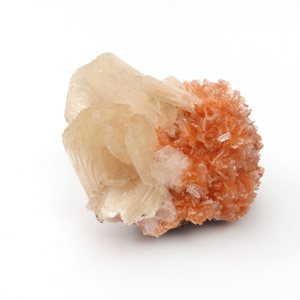 Natural Orange Indian Apophyllite and Stilbite Zeolite Cluster Crystal Mineral Specimens - Product Image 5