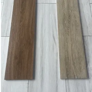 आंतरिक डिजाइन के लिए लिविंग रूम के लिए अनुकूलित लक्जरी 150x900 मिमी सिरेमिक लकड़ी अनाज बनावट चीनी मिट्टी के बरतन टाइलें