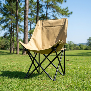 Lightweight <b>Metal</b> Folding <b>Chair</b> Carrying Bag Portable Storage Cover for Outdoor Furniture - Product Image 1