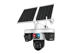 Солнечная камера видеонаблюдения с низким энергопотреблением, мобильный мониторинг в реальном времени + двусторонняя голосовая связь + обмен данными с несколькими устройствами + умные оповещения о движении - Product Image 3