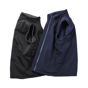 Chaleco Softshell reversible para hombre, ropa exterior personalizada a prueba de viento, transpirable, estilo informal, venta al por mayor - Product Image 5