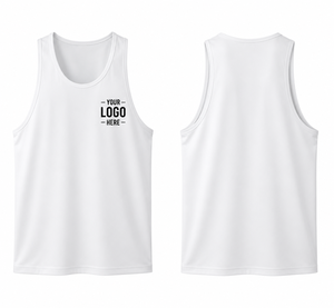 <b>Men</b> Custom <b>Gym</b> Tank Top Sleeveless Training <b>Vest</b> Breathable Stretch Fit Moisture Wicking Polyester Spandex OEM ODM Custom Logo - Product Image 3