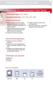 Sinopec Caterpillar TO-4 60 Aceite de motor diésel Lubricante industrial amarillo para minería de movimiento de tierras ODM OEM - Product Image 4