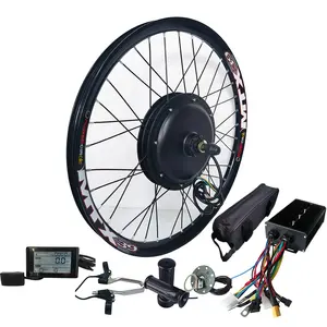 MTX Wheel 48v 1500W Electric Bike Kit 52v 72v 2000w Ebike E-Bicycle Electric Bike Hub Motor Conversion Kit With Triangle Battery