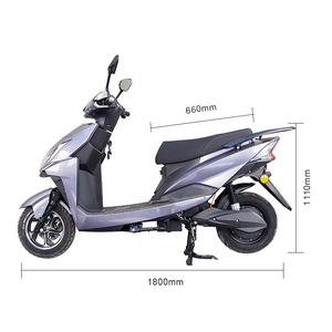 CKD SKD 10 pulgadas 600/800W 50 km/h Velocidad Ciclomotor eléctrico Fábrica 2 pasajeros Fabricante de motocicletas eléctricas - Product Image 2