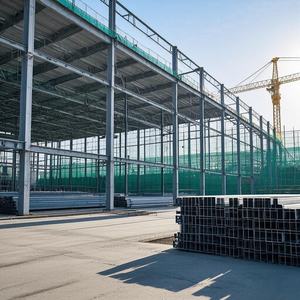 Precio de Fábrica, Almacén Moderno de Estructura de Acero Ligero, Materiales de Construcción de Talleres Industriales Rentables - Product Image 3