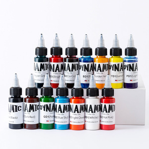 Pigment de tatouage Dianne 1oz 30ml 14 couleurs, nouvelle encre de tatouage pour la pratique - Product Image 2