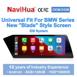 Navihua Nouveau design 12,3 pouces Écran tactile IPS Autoradio Android GPS DSP Stéréo multimédia Carplay pour BMW Toutes les séries F10 - Product Image 3