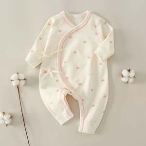 Ropa de Bebé Recién Nacido OEM de Alta Calidad, Mameluco de Verano de Manga Corta, 100% Algodón Peinado, Mameluco Blanco Liso para Bebé - Product Image 4