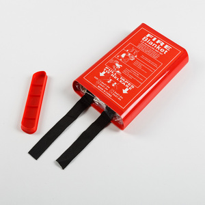 Chăn Bình Chữa Cháy Khẩn Cấp Bọc Silicon Nhỏ 1M X 1M JOEN-FB 100% Sợi Thủy Tinh Chống Cháy Có Thể In 430G/M2 - Product Image 1