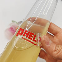 Autocollants de bouteille de logo personnalisé en gros d'usine étiquettes de transfert de logo autocollants en relief adaptés à diverses occasions