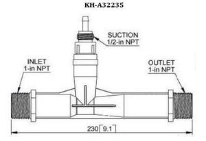 DGOzone prix usine BSP filetage 32mm ozone <span class=keywords><strong>Venturi</strong></span> buse 1 pouce PVDF <span class=keywords><strong>Venturi</strong></span> éjecteur pour <span class=keywords><strong>pompe</strong></span> <span class=keywords><strong>doseuse</strong></span> chimique résistance à la Corrosion - Product Image 4