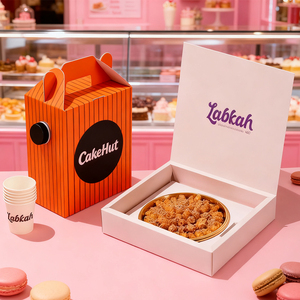 Caja de Regalo Personalizada con Dátiles para Eid Mubarak, Caja de Regalo para el Ramadán Kareem, Caja de Embalaje para Kunafa, Baklava, Mini Rolat - Product Image 1