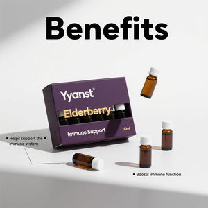 OEM Vegan <b>Dietary</b> Supplement Boost Immunity Elderberry Extract Oral Liquid Immune Support Elderberry Drink - Product Image 4