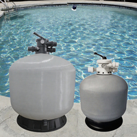 Système de filtration de sable en fibre de verre pour la circulation de l'eau de piscine, le nettoyage et l'aspiration sous vide