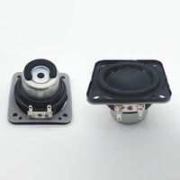 Haut-parleur large bande XDEC 50 mm (2 pouces) carré 4 ohms 10W/12W en néodyme pour barre de son, maison intelligente, robot