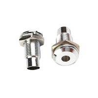 Support de lampe à LED 5MM manchon en cuivre F5 couvercle de lumière isolation colonne spacerLight emitting diode lampshade signal métal siège