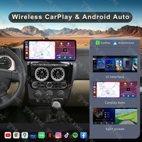 Écran large de 12,3 pouces avec GPS intégré pour Hummer H3 2005-2010, Carplay, Android Auto, USB, tableau de bord, audio haute résolution, interface utilisateur
