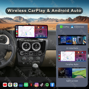 Pantalla Grande Estéreo con GPS Integrado de 12.3 Pulgadas para <span class=keywords><strong>Hummer</strong></span> H3 2005-2010, Carplay, Android Auto, USB, Interfaz de Audio de Alta Resolución para el Tablero - Product Image 2