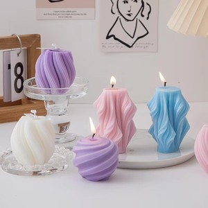 Vela de Cera de Soja Ecológica Hecha a Mano con Aroma Amaderado para Regalos de Navidad y Bodas, Ecológica y de Larga Duración - Product Image 2