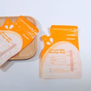 Milk Storage Bags With Pour Spout For Breastfeeding