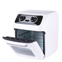 Zehui Usine 12L Four Mécanique Friteuse À Air En Plastique Manuel CE CB GS LFGB ROHS ETL Carré Ménage Friteuse À Air