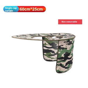 Chapeau de protection de chantier d'été à grand bord avec <span class=keywords><strong>pare</strong></span>-<span class=keywords><strong>soleil</strong></span> respirant Rideau de protection solaire Chapeau de protection solaire - Product Image 2
