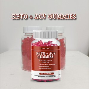 Permen Keto ACV untuk Dewasa, Suplemen <span class=keywords><strong>Diet</strong></span> Penurun Berat Badan dengan Dukungan Kesehatan Pencernaan dan Manfaat Mengecilkan Pinggang - Product Image 3