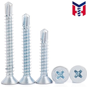 Tornillos Autoperforantes Phillips de Acero Inoxidable 304 con Cabeza Plana y Ranura Cruzada, Tamaños Personalizados DIN <span class=keywords><strong>7504P</strong></span> para Techos Metálicos - Product Image 1