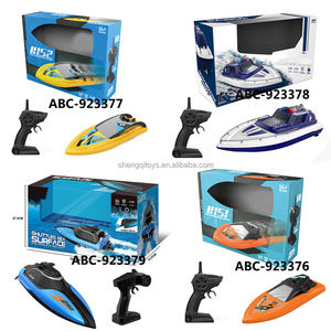 Lk đồ chơi <span class=keywords><strong>RC</strong></span> thuyền tốc độ cao dẫn điều khiển từ xa thuyền cho hồ bơi 2.4GHz 15 + MPH đua đài phát thanh kiểm soát nhanh chóng tàu điện hồ đồ chơi - Product Image 5