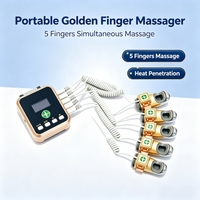 Masseur portable Golden Finger pour soulager les méridiens, lifting du visage, microcourant, machine de massage corporel pour salon et usage domestique