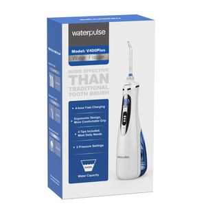Irrigador Dental Portátil Waterpulse V400 Plus, Kits de Hilo Dental, Irrigador Dental Abrasivo - Product Image 6