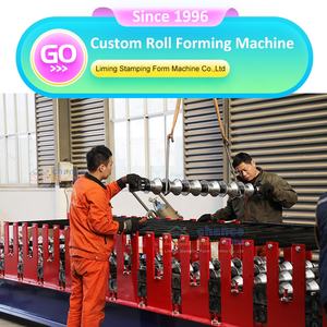 Станок для производства металлочерепицы Hebei Liming (для рынка Перу), двухслойный профилегибочный станок TR4/TR5 - Product Image 4