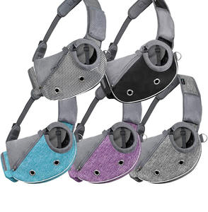 Free sample Recycled Pet Backpack Travel Portable Bag Luxury Designer <b>Dog</b> <b>Carrier</b> Bag <b>Carrier</b> Chest Backpack <b>Dog</b> <b>Sling</b> <b>Carrier</b> - Product Image 4