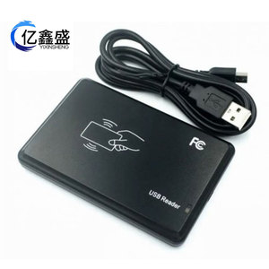 เครื่องอ่านบัตร RFID ยี่ห้อ YIXINSHENG แบบ USB มาตรฐาน ISO 14443A ความถี่ 13.56MHz รองรับ MIFARE สำหรับระบบควบคุมการเข้าออก - Product Image 1