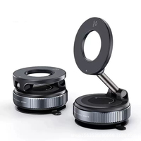 Soporte Magnético para Teléfono de Coche, Plegable, Rotación 360°, con Ventosa para Salpicadero o Parabrisas, para Smartphones